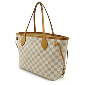 Louis Vuitton-Louis Vuitton Damier Azur Neverfull PM Tote Bag-Beige