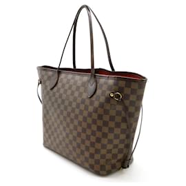 Louis Vuitton-Louis Vuitton Damier Neverfull MM Tote Bag N51105-Brown