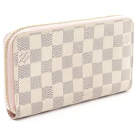 Louis Vuitton-Louis Vuitton Zippy Wallet Damier Azur N63503-White