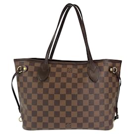 Louis Vuitton-Louis Vuitton Damier Neverfull PM Tote Bag-Brown