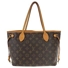 Louis Vuitton-Louis Vuitton Neverfull PM Tote Bag-Brown