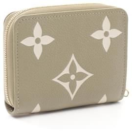 Louis Vuitton-Louis Vuitton Leather Zippy Coin Purse Monogram M82448-Green