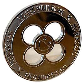 Louis Vuitton x Murakami Gettone da Collezione Raro Argento Argento