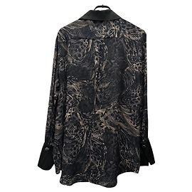 Autre Marque Camisa Saint & Sofia Madison Spot Feather Multicolor