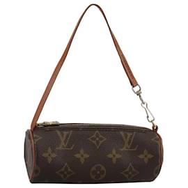 Louis Vuitton-LOUIS VUITTON Monogram Papillon Pouch Vintage LV Auth 106929-Monogram