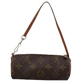 Louis Vuitton-LOUIS VUITTON Monogram Papillon Pouch Vintage LV Auth 106929-Monogram