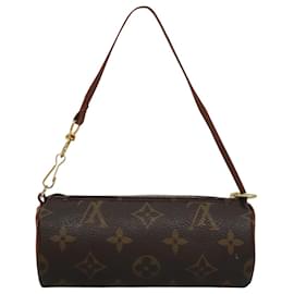 Louis Vuitton-LOUIS VUITTON Monogram Papillon Pouch LV Auth 105891-Monogram