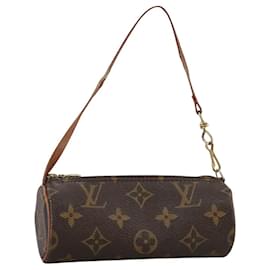 Louis Vuitton-LOUIS VUITTON Monogram Papillon Pouch LV Auth 107328-Monogram