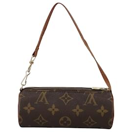 Louis Vuitton-LOUIS VUITTON Monogram Papillon Pouch LV Auth 107328-Monogram
