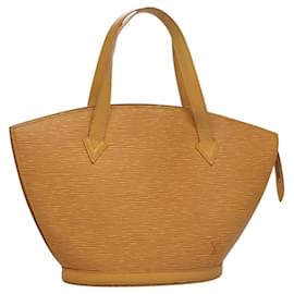 Louis Vuitton-LOUIS VUITTON Epi Saint Jacques Hand Bag Yellow M52279 LV Auth 105583-Yellow