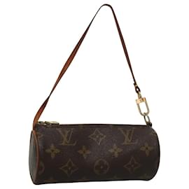 Louis Vuitton-LOUIS VUITTON Monogram Papillon Pouch LV Auth 107408-Monogram