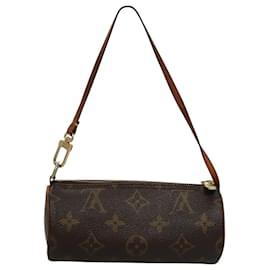 Louis Vuitton-LOUIS VUITTON Monogram Papillon Pouch LV Auth 107408-Monogram