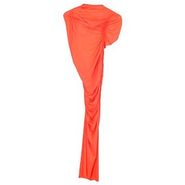 Victoria Beckham Rüsch Stretch-Jersey Maxikleid aus rotem Polyester Rot