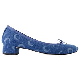Bailarinas Camille - Marine Serre - Denim - Azul Azul