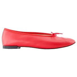 Lilouh ballerinas - Marine Serre - Leather - Red Red