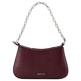Alexander Mcqueen-Mini Cross Bar Purse - Alexander McQueen - Leather - Red-Red