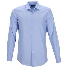 Camicia Slim Fit Boss Hugo Boss in cotone azzurro Blu Blu chiaro