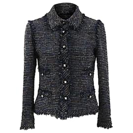 Chanel-Chanel Star Buttoned Jacket in Multicolor Tweed-Multiple colors