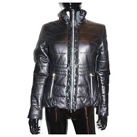 Blumarine Blugirl Leather Jacket Black Black