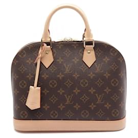 Louis Vuitton-Louis Vuitton Alma Monogram Handbag M53151-Brown