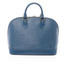 Louis Vuitton-Louis Vuitton Epi Leather Alma Handbag M57426-Blue