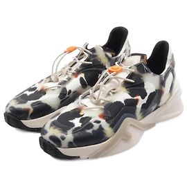 Sneakers Fendi Flow in gomma e tessuto 7E1583 Altro