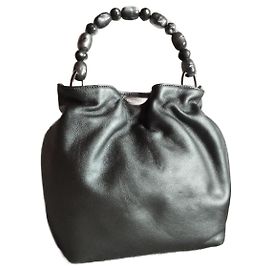 Borsa a secchiello Dior modello Malice Argento