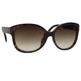Fendi-FENDI Sunglasses plastic Brown Auth yk16362-Brown