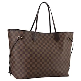 Louis Vuitton-LOUIS VUITTON Damier Ebene Neverfull GM Tote Bag N51106 LV Auth mr899-Other