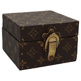 Louis Vuitton-LOUIS VUITTON Monogram Eccrine Declaration Jewelry Box M21010 LV Auth 96089-Monogram