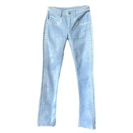 Chanel-New CC Logo La Riviera Collection Runway Jeans-Blue