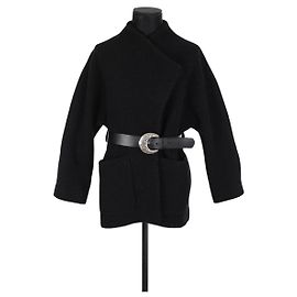 Bash Cappotto di lana Nero