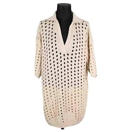 Max Mara Beige Baumwollpullover Beige
