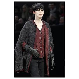 Chanel-Legendary Jewel Buttons Black Tweed Jacket-Black
