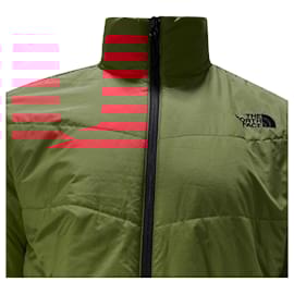 The North Face-The North Face Quilted Down Jacket in Red Polyester-Red