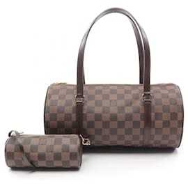 Louis Vuitton-Louis Vuitton Papillon 30 Handbag-Brown,Damier ebene