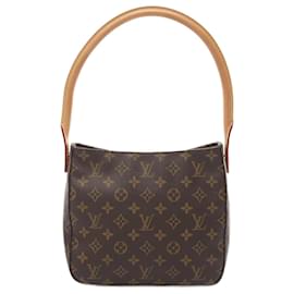 Louis Vuitton-Louis Vuitton Looping MM Shoulder Bag-Brown