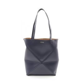 Loewe Puzzle Tote Medium in pelle blu navy Blu navy