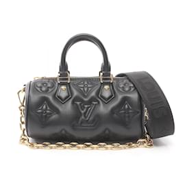 Louis Vuitton-Louis Vuitton Papillon BB Handbag-Black