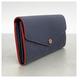 Louis Vuitton-Louis Vuitton Long Wallet in Marine Rouge-Red