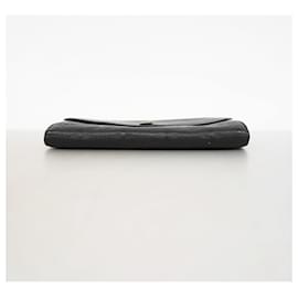 Louis Vuitton-Louis Vuitton Long Wallet Monogram Empreinte Portefeuille Sarah M61182 Noir-Black