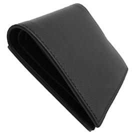 Fendi-Fendi Bi-fold Leather Wallet-Black