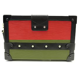 Louis Vuitton-NEW LOUIS VUITTON SMALL TRUNK EPI LEATHER M54651 SHOULDER BAG-Red