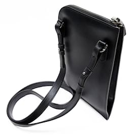 Givenchy-Givenchy Leather Shoulder Bag-Black,Grey
