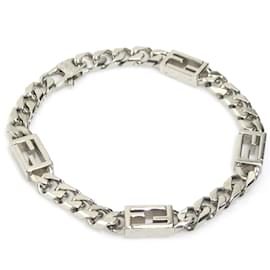Fendi-Fendi Silver Charm Bracelet-Silvery