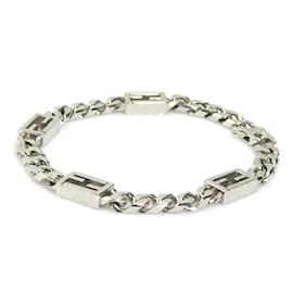 Fendi-Fendi Silver Charm Bracelet-Silvery