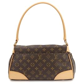Louis Vuitton-Louis Vuitton Monogram Beverly MM Shoulder Bag-Brown,Monogram
