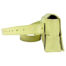 Autre Marque-Bottega Veneta Cassette Body Bag-Yellow