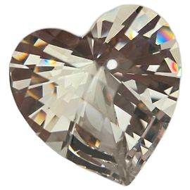 Corazón de Cristal Blanco Swarovski Blanco