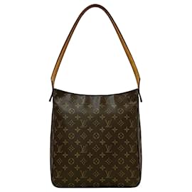 Louis Vuitton-Louis Vuitton Looping GM-Brown